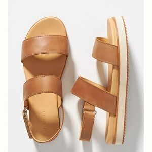 Nisolo platform sandal-Almond, 7.5